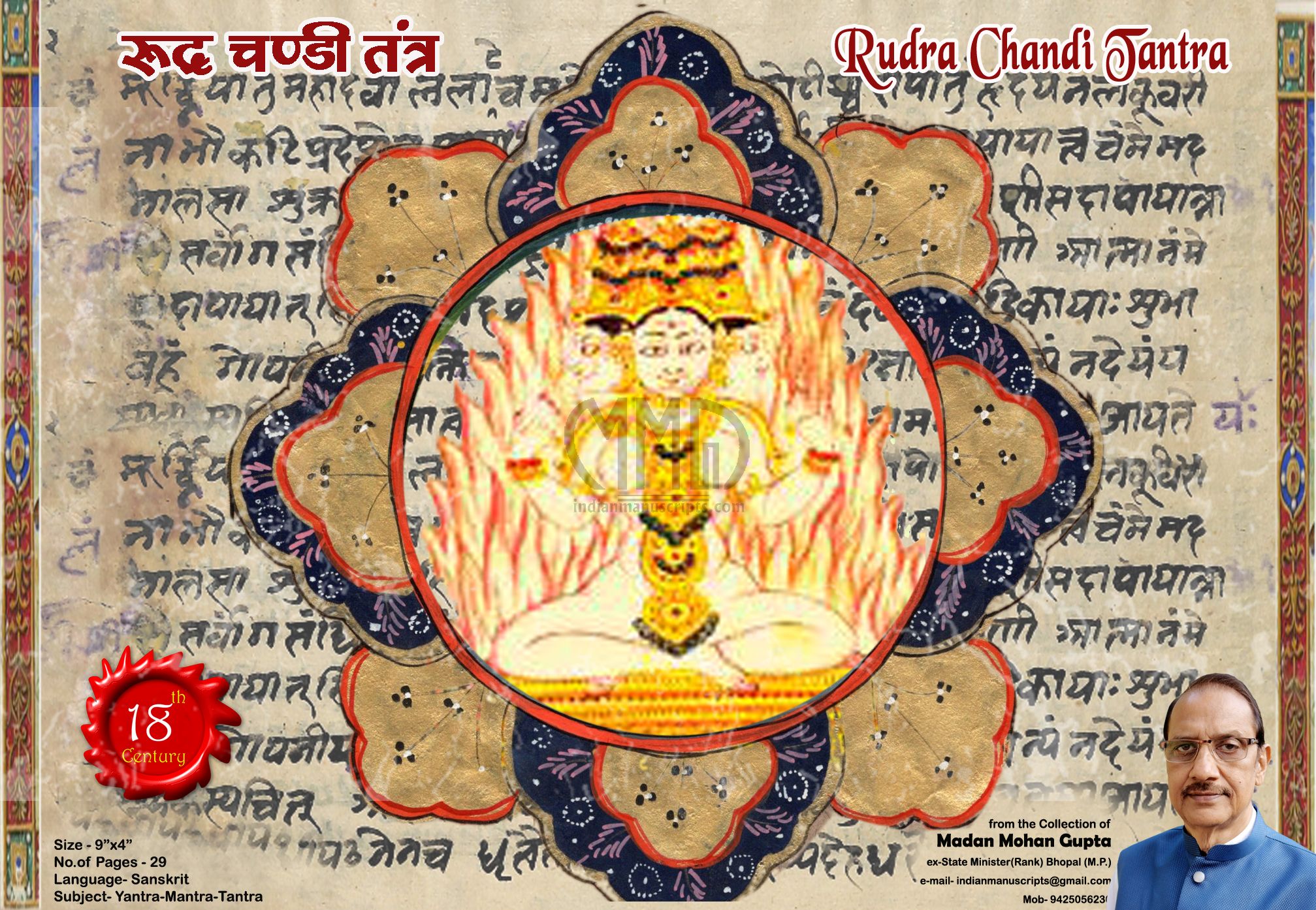 Rudra Chandi tantra - Indian Manuscripts & Antique Books